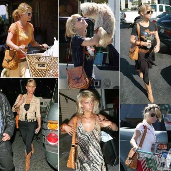 Hollywood Trading Co. Vintage Leather Bag - Picture 4 of 4